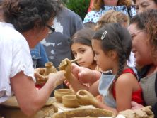 Taller en vivo de torno alfarero