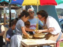 Taller en vivo de torno alfarero