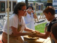 Taller en vivo de torno alfarero