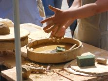 Taller en vivo de torno alfarero